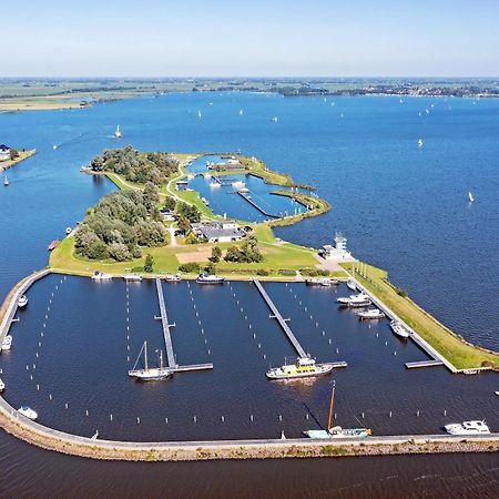 Welcome In - Houseboat 'Elysium' Met Eigen Aanlegsteiger Sneek - Offingawier Zewnętrze zdjęcie
