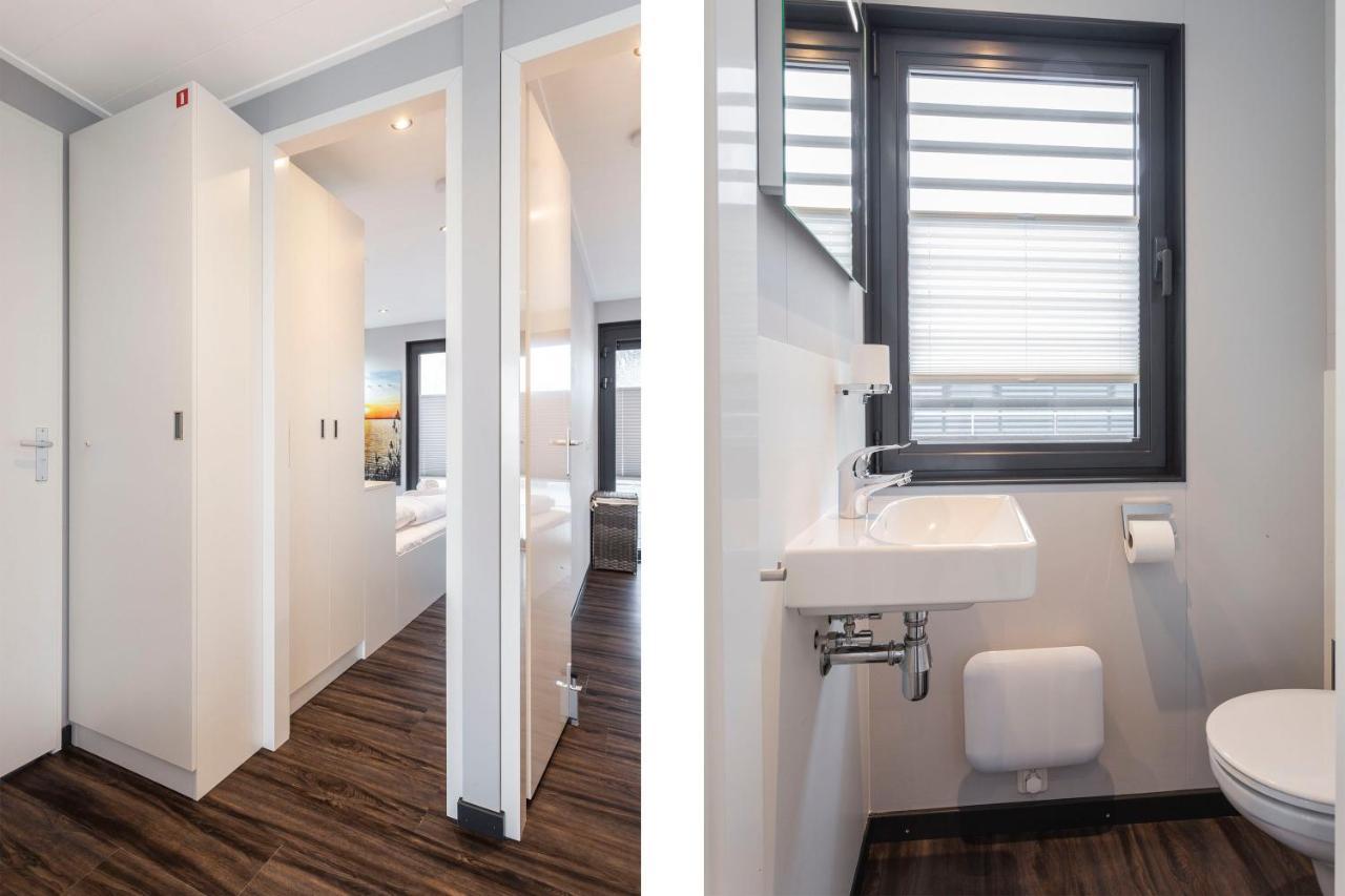 Welcome In - Houseboat 'Elysium' Met Eigen Aanlegsteiger Sneek - Offingawier Zewnętrze zdjęcie